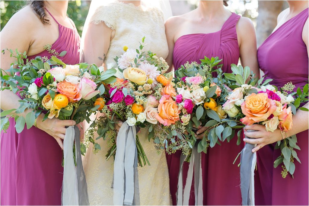 Chris & Shelly Colorful Soho South Cafe Wedding