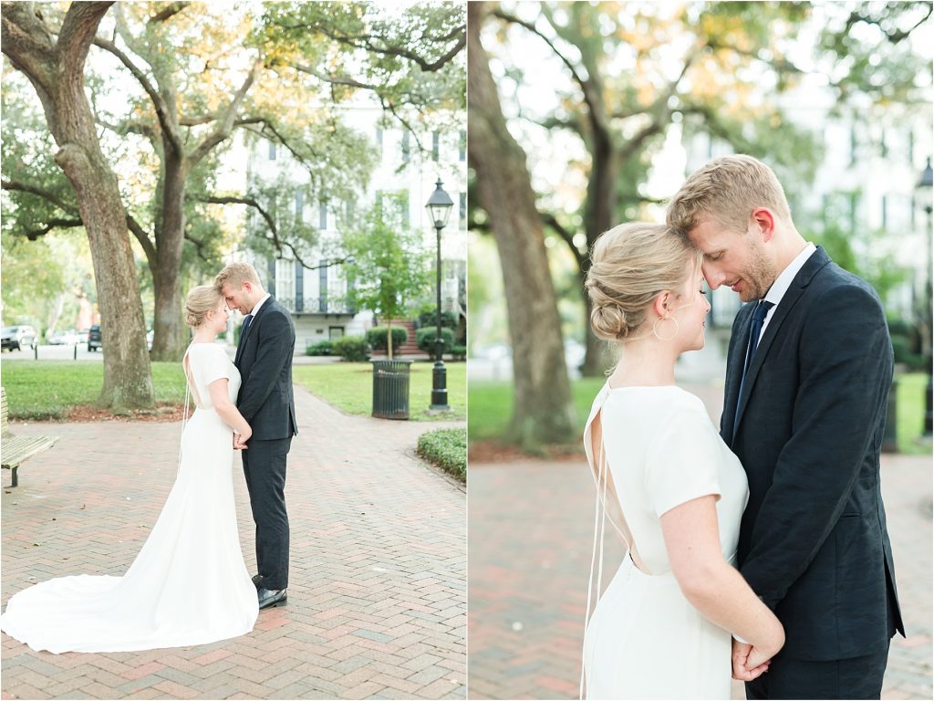 Elegant Pulaski Square & Soho South Cafe Wedding