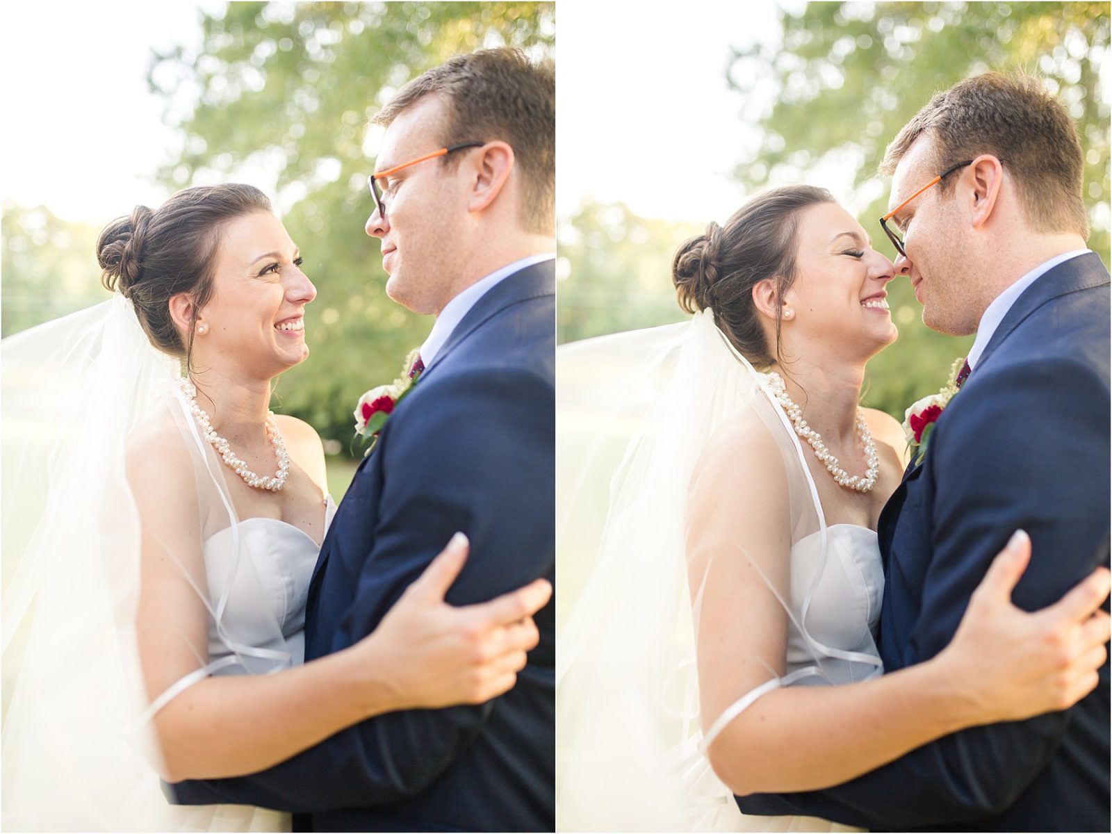 bride and groom the oaks at salem