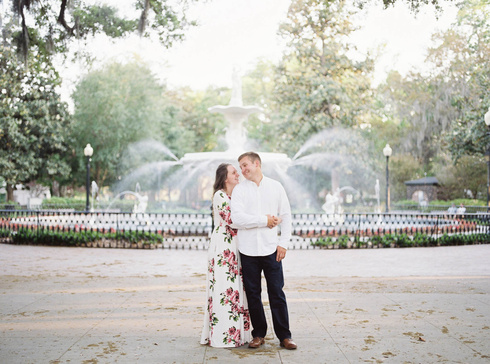 Forsyth Park Engagement Session