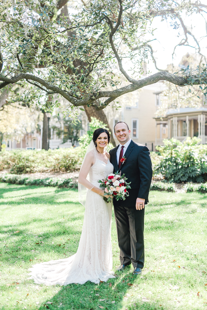 Intimate Forsyth Park Wedding