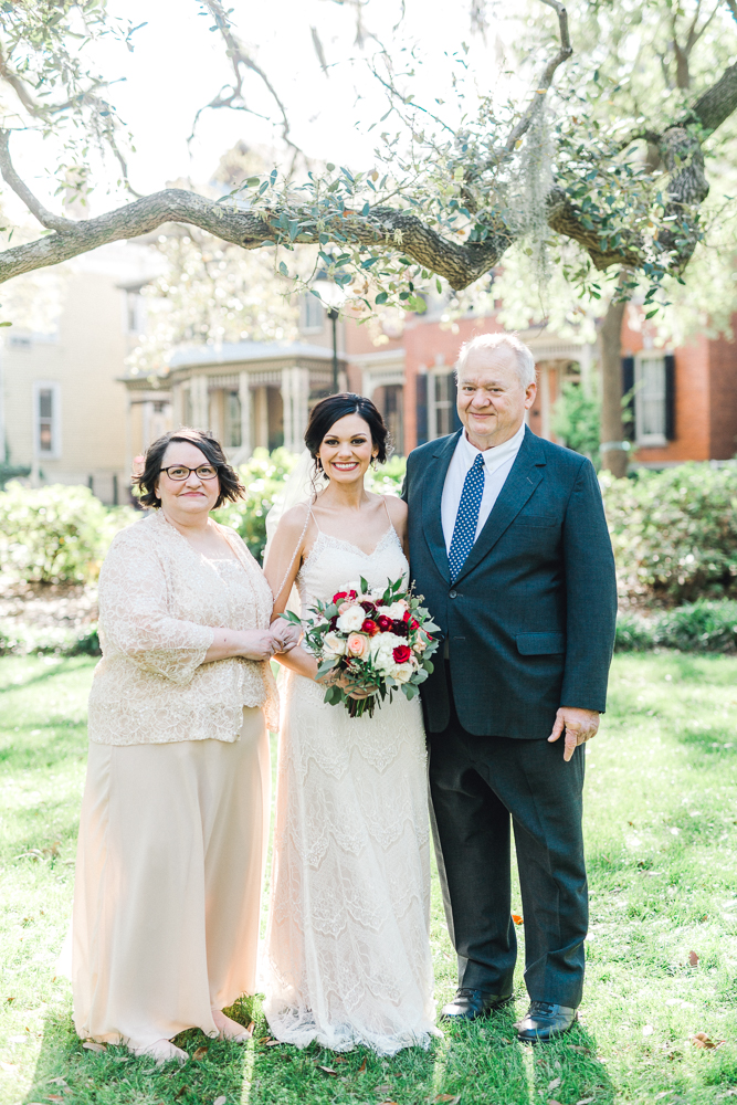 Intimate Forsyth Park Wedding