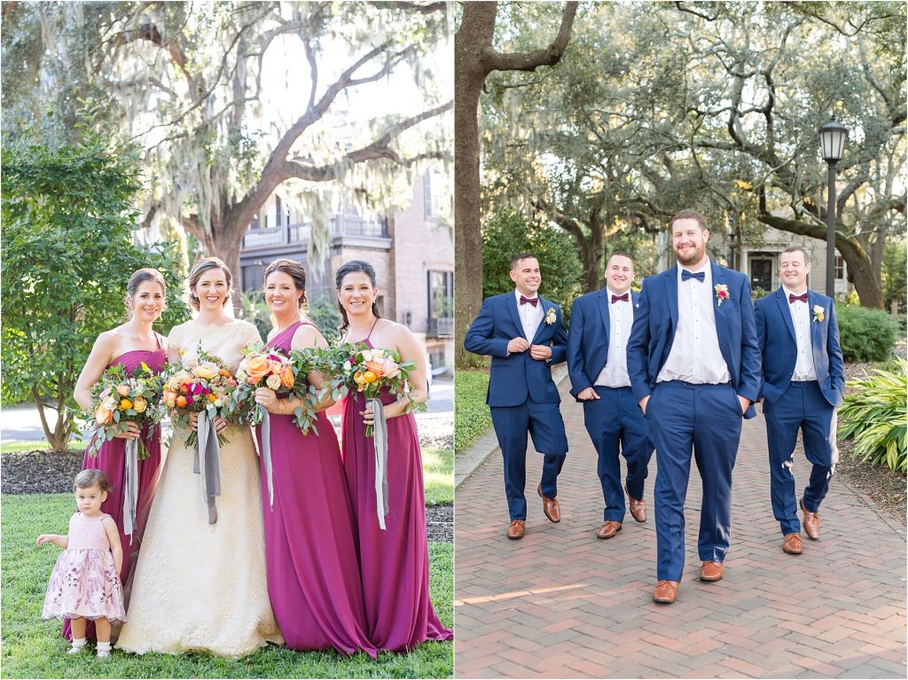 Chris & Shelly Colorful Soho South Cafe Wedding