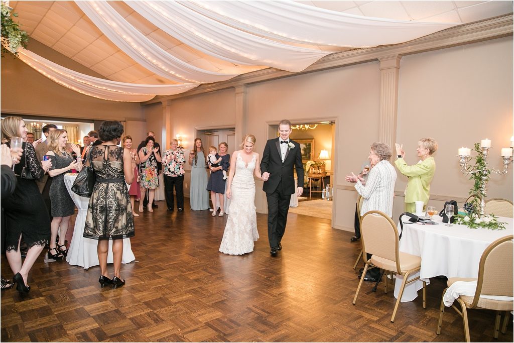 gadsden country club wedding bride and groom entrance